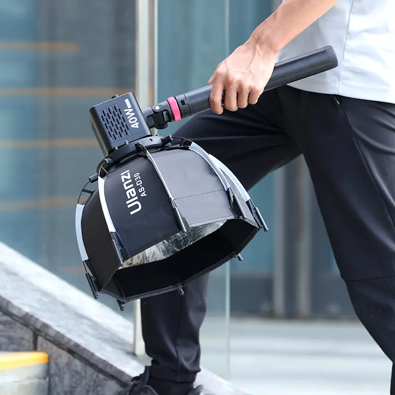 Ulanzi 30cm Octagonal Softbox with Mini Bowens Mount and Grid L083GBB1 - Image 7