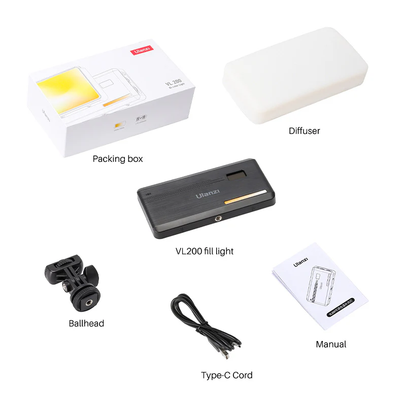 Ulanzi VL200 Bi-Color LED Video Light 2481 - Image 8