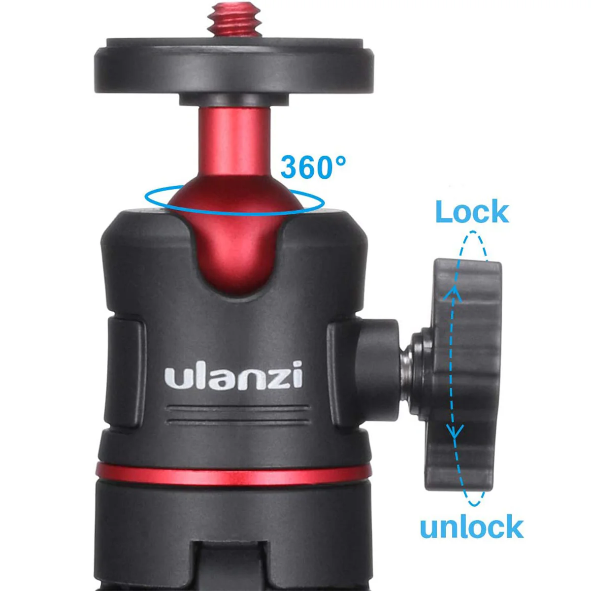 Ulanzi MT-08 Extendable Handheld Tripod 1601 - Image 8