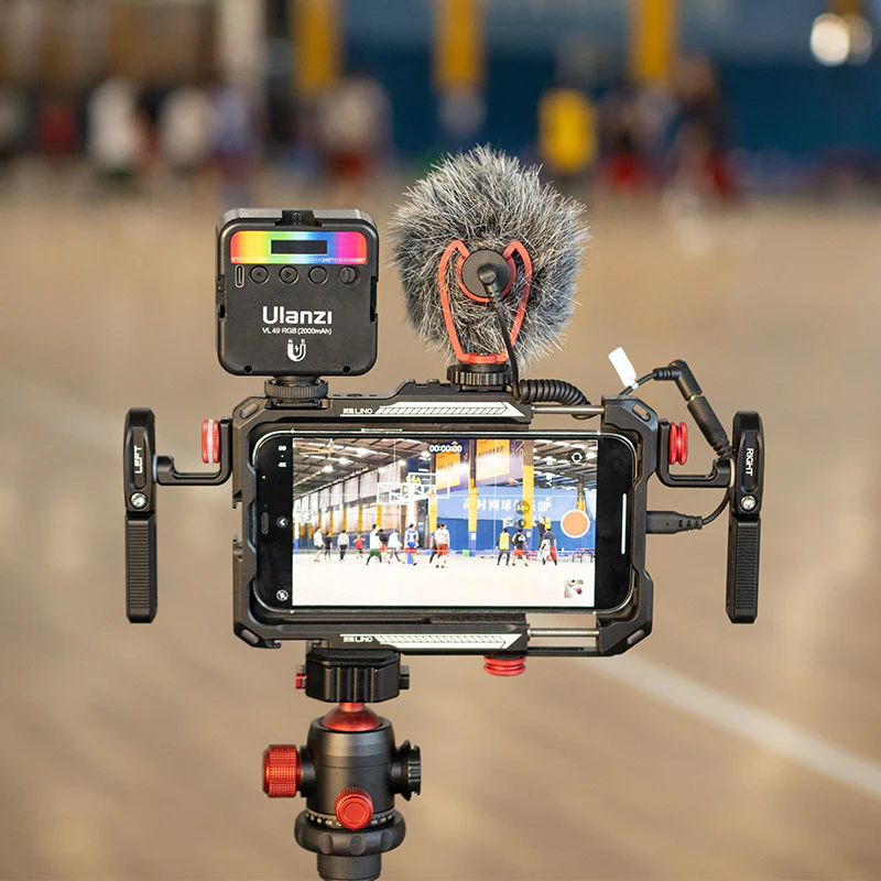 Ulanzi Lino Dual Handle Metal Smartphone Rig 2792 - Image 3