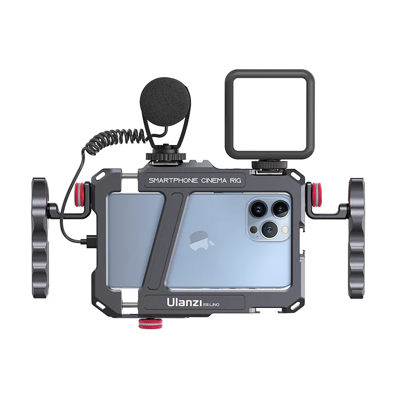 Ulanzi Lino Dual Handle Metal Smartphone Rig 2792 - Image 5