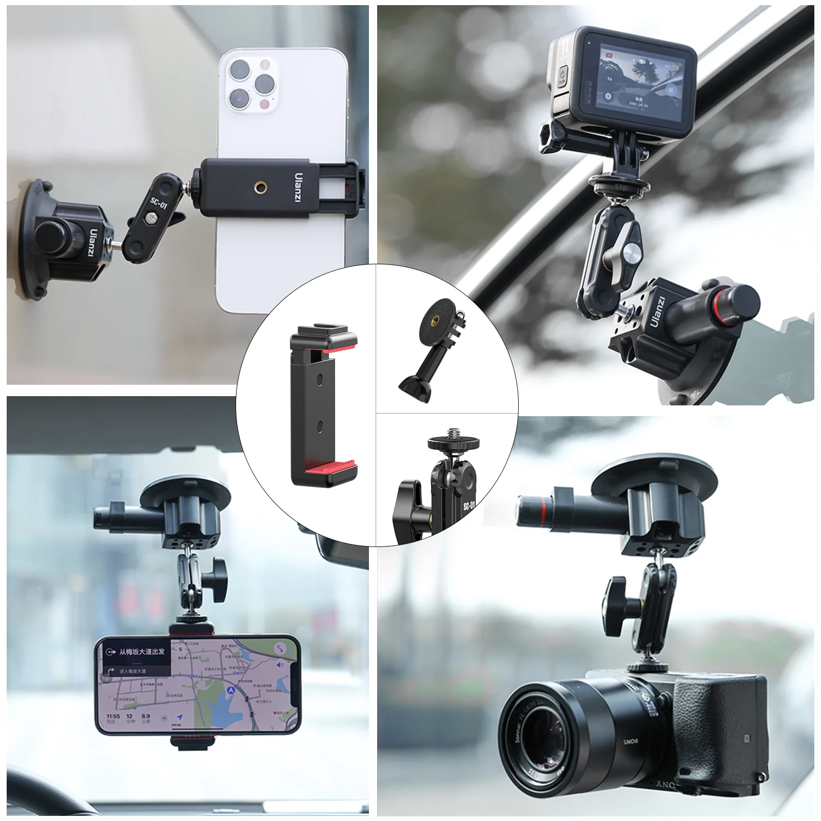 Ulanzi SC-01 Strong Suction Cup Mount (3") - Image 8