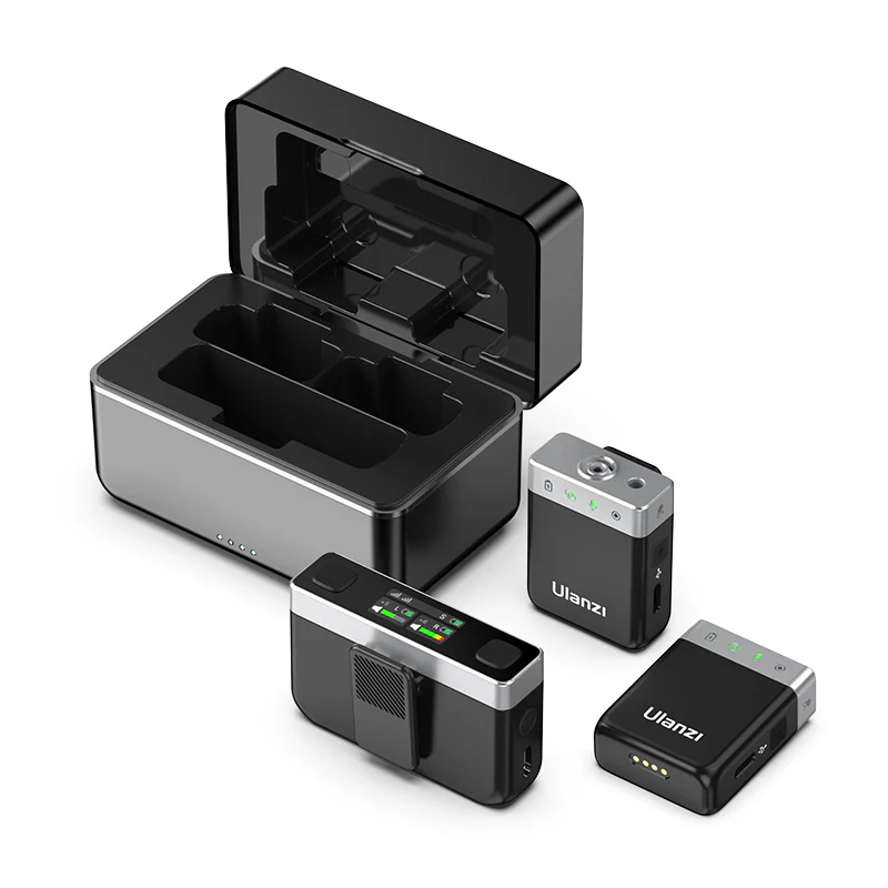 Ulanzi U-Mic AM18 Wireless Lavalier Microphone System A018GBB2 - Image 4