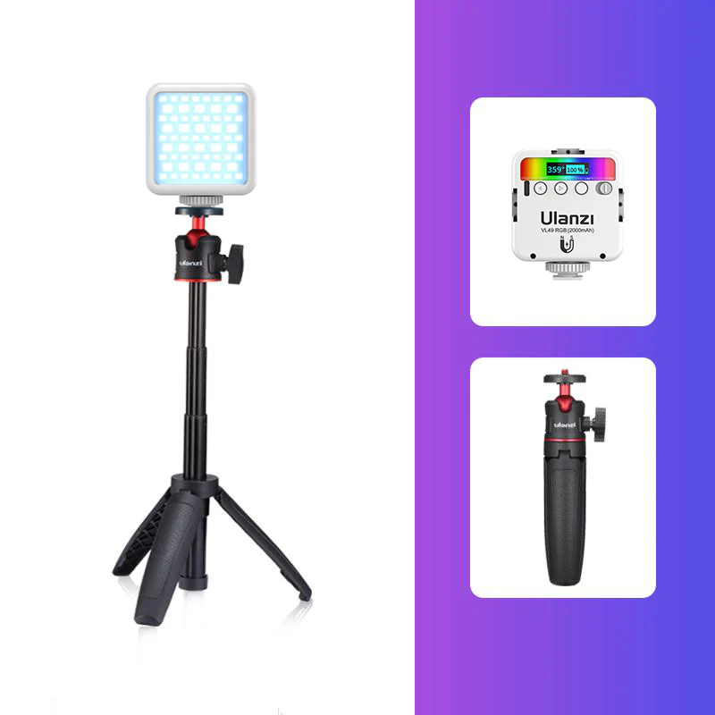 Ulanzi VL49 Rechargeable Mini RGB Light - Image 10